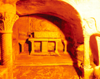 Crypt of Abbaye de Saint-Victor where St. Lazarus heard confessions