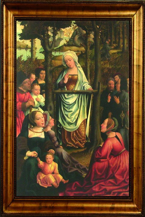 Mary Magdalene Preaching in Marseille (c. 1518), Philadelphia, Museum of Art, Johnson Collection.