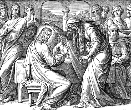 The Annointing of Jesus at Bethany