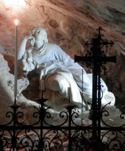 Saint Mary Magdalene on the Rock of Penitence in La Sainte-Baume