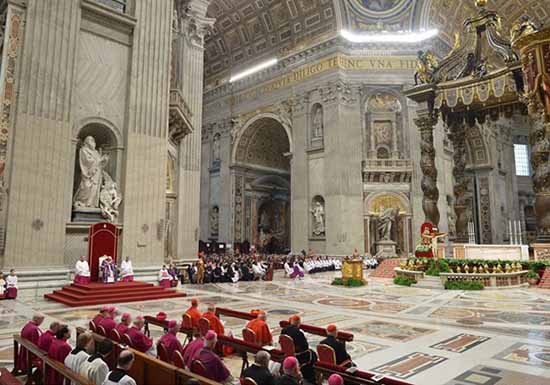 St. Peter's Basilica - March 13, 2015, Holy Year of Mercy