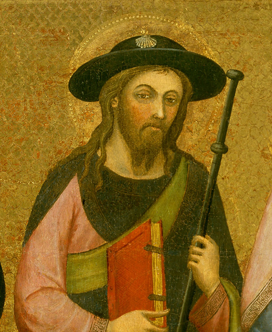 St James the greater by Pere Serra - 1385