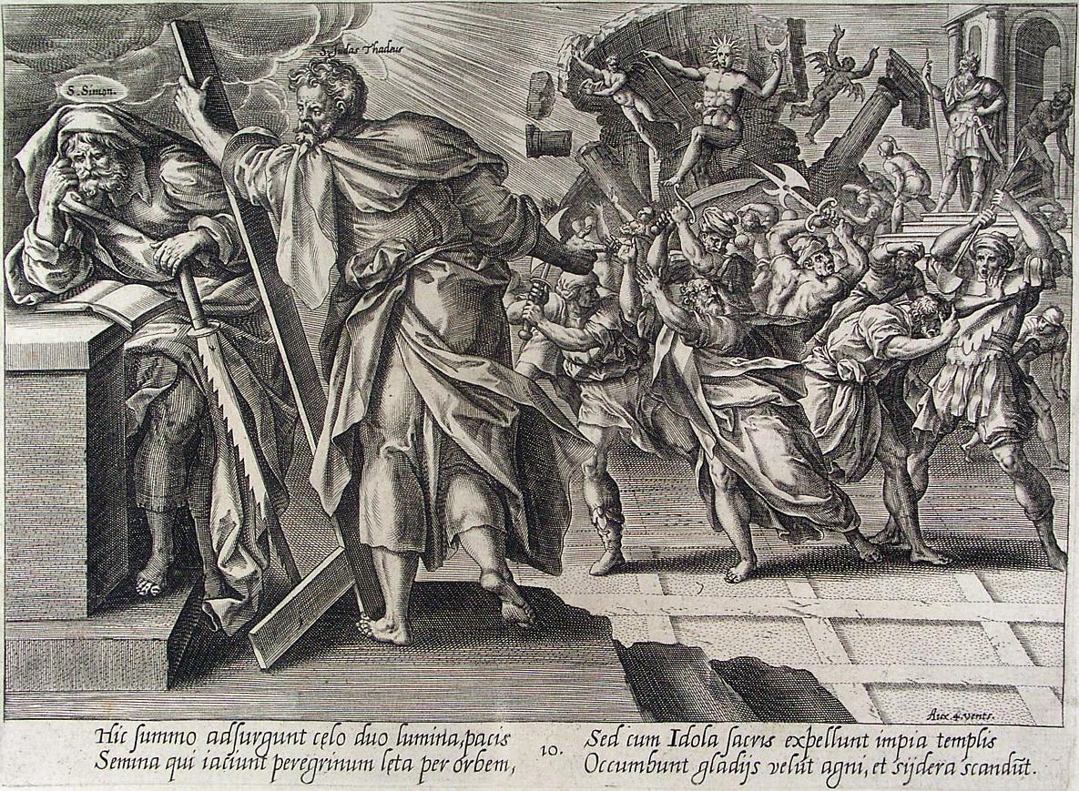 Martyrdom of Sts Simon and Jude Thaddeus