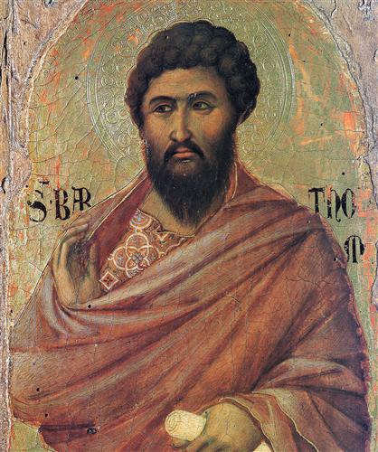 The Apostle Bartholomew by Duccio