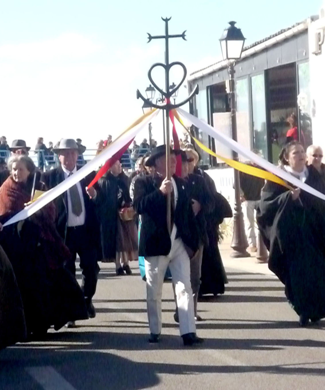 Camargue Cross carried during the feast of the two maries