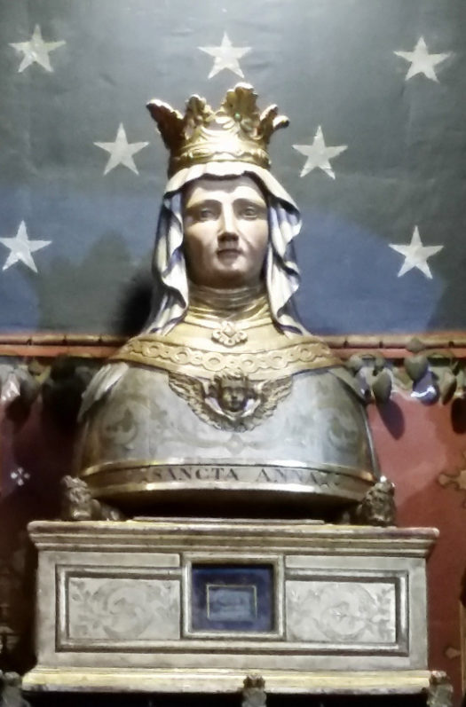 Sainte Anne Relics miraculously discovered