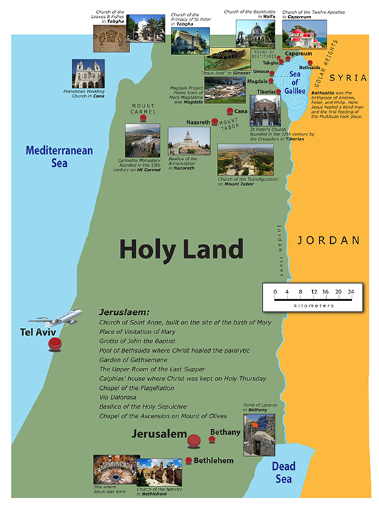 Holy Land MAP