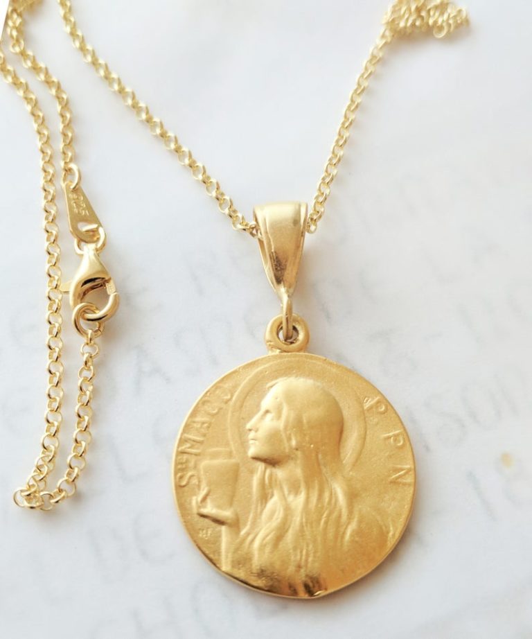 18k gold vermeil necklace Clearance