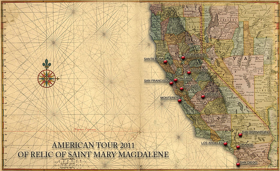 Mary Magdalene Relic Tours - Magdalene Publishing
